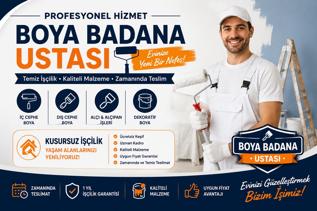 Onur boya badana ustası – profesyonel boyacı